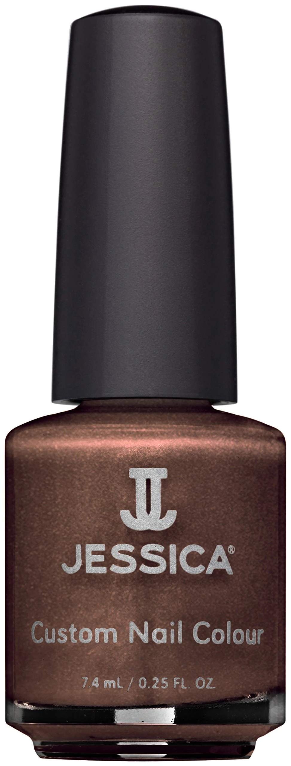 JESSICA Custom Nail Colour, Hot Fudge, 7.4 ml