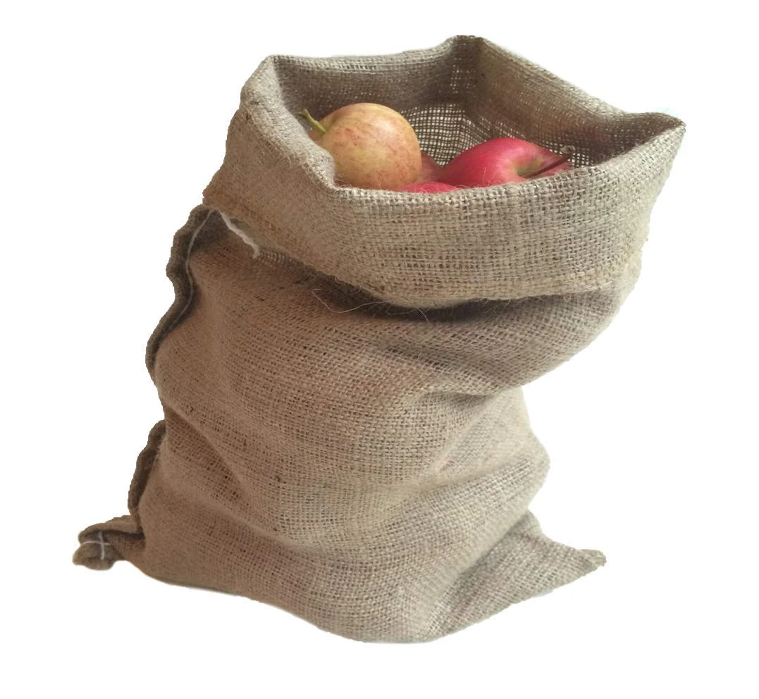 Nutley's Strong & Durable Hessian Jute Potato Sacks 30cm x 45cm (Pack of 5)