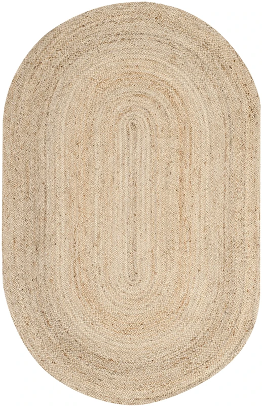 Safavieh Contemporary Rug for Living Room, Dining Room, Bedroom - Cape Cod Collection, Short Pile, in Beige, 150 x 240 cm