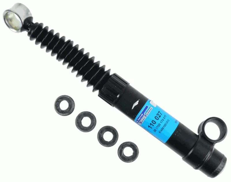 SACHS 110 027 Shock Absorber compatible with Fiat Panda (141_) 1980-2004 Rear Axle and Other Vehicles - Image 1