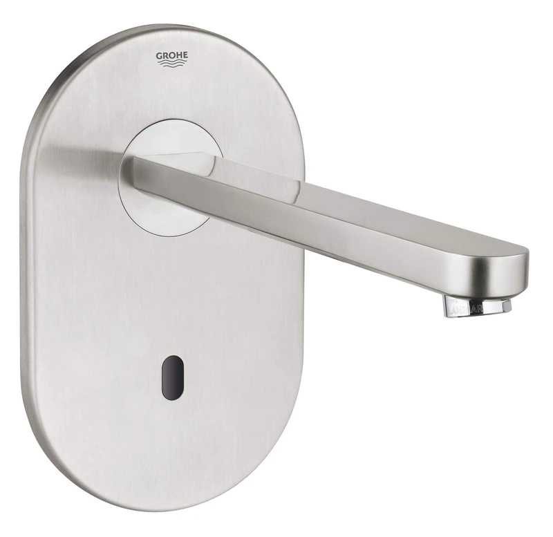 GROHE 36334SD0 Eurosmart Cosmopolitan E Infra-Red Wall Basin Tap