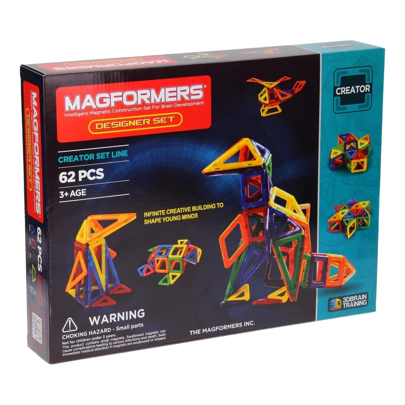 Magformers Designer Set, Designer set 62 pcs