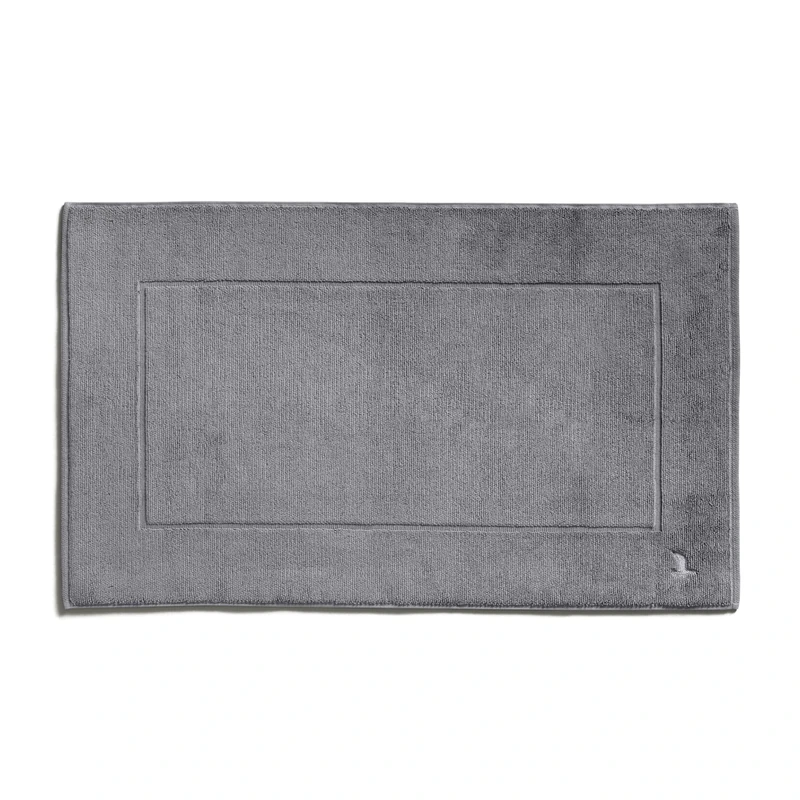 möve Superwuschel bath mat 60 x 100 cm made of 100 % cotton, stone