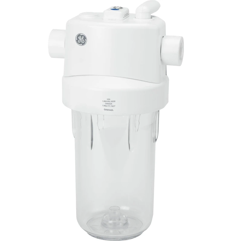 GE GXWH40L Water System, White on White, 7.90 x 8.40 x 16.40 inches