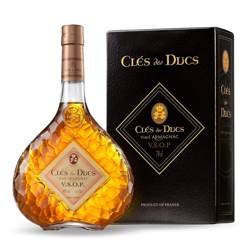 Cles Des Ducs VSOP Armagnac 70cl, 40% ABV, Rich, Spice, Oak, Fruit, Brandy, Bas-Armagnac