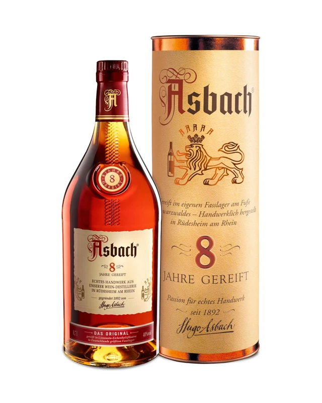 Asbach 8 Year Old German Brandy, 70 cl