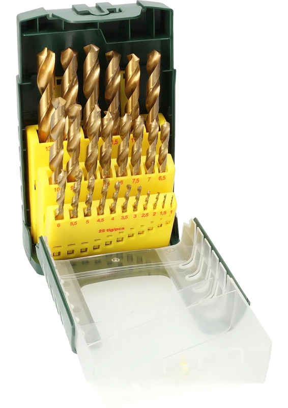 Bosch Accessories 2607017154 Metal Drill Bit Set HSS-TiN 25-Piece