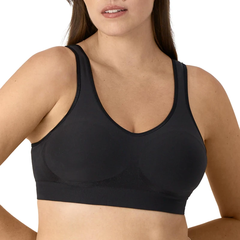 Bali Women's Comfort Revolution Shaping Wirefree Bras, Black, L UK - Image 1