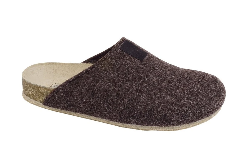 Weeger Unisex Adult 48017 Slippers - Brown, 43 EU - Image 1