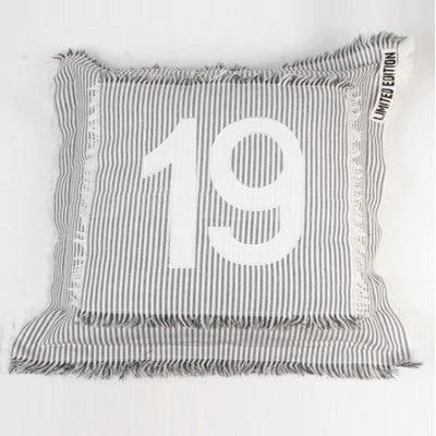 Mood collection 19 Number Printed Standard Cushion, 50 x 50 cm