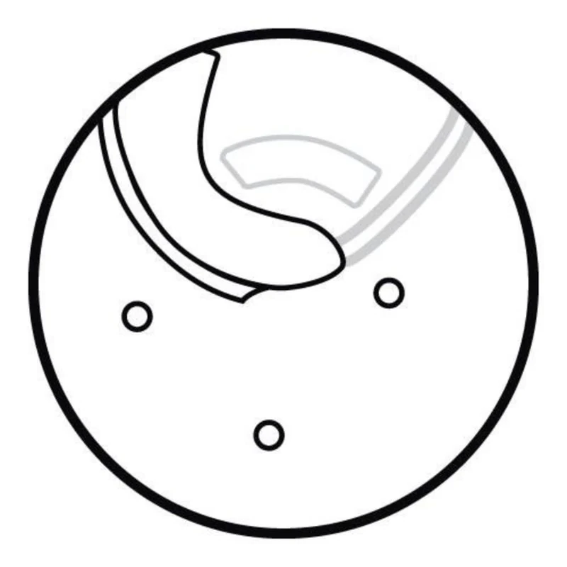 Waring 032216 Slicing Disc for CC026 CD666 CC026-SK, 4 mm