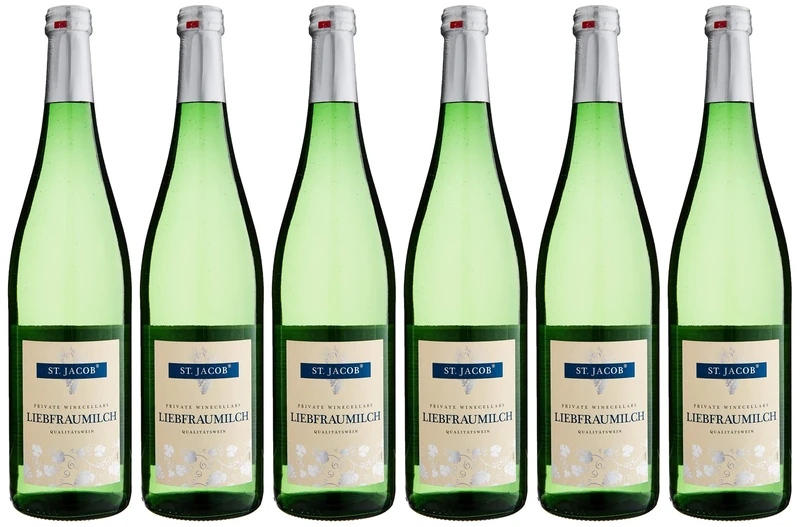 St. Jacob Liebfraumilch White Wine, 75 cl, Case of 6