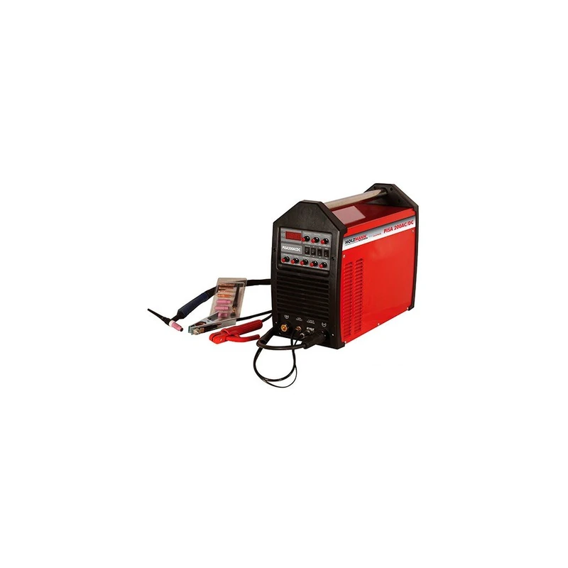 Holzman n - Soldering Machine Wig/TIG Inverter (Pulse) 230 V 6 Kva 200A - PISA 200AC/DC Holzmann