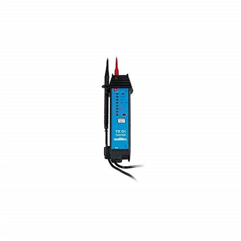 Metrix Voltage Tester, MMXTX0001Z, 12 V to 690 V, 7 LEDs, Audible Alarm, Resistance 2 Ohm to 300 KΩ, Power 1 x 9 V, Electrical Safety 600 V CAT III