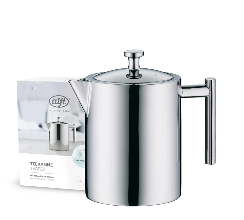 Alfi 2109000140 Tea Pot 1.4 L Polished Stainless Steel