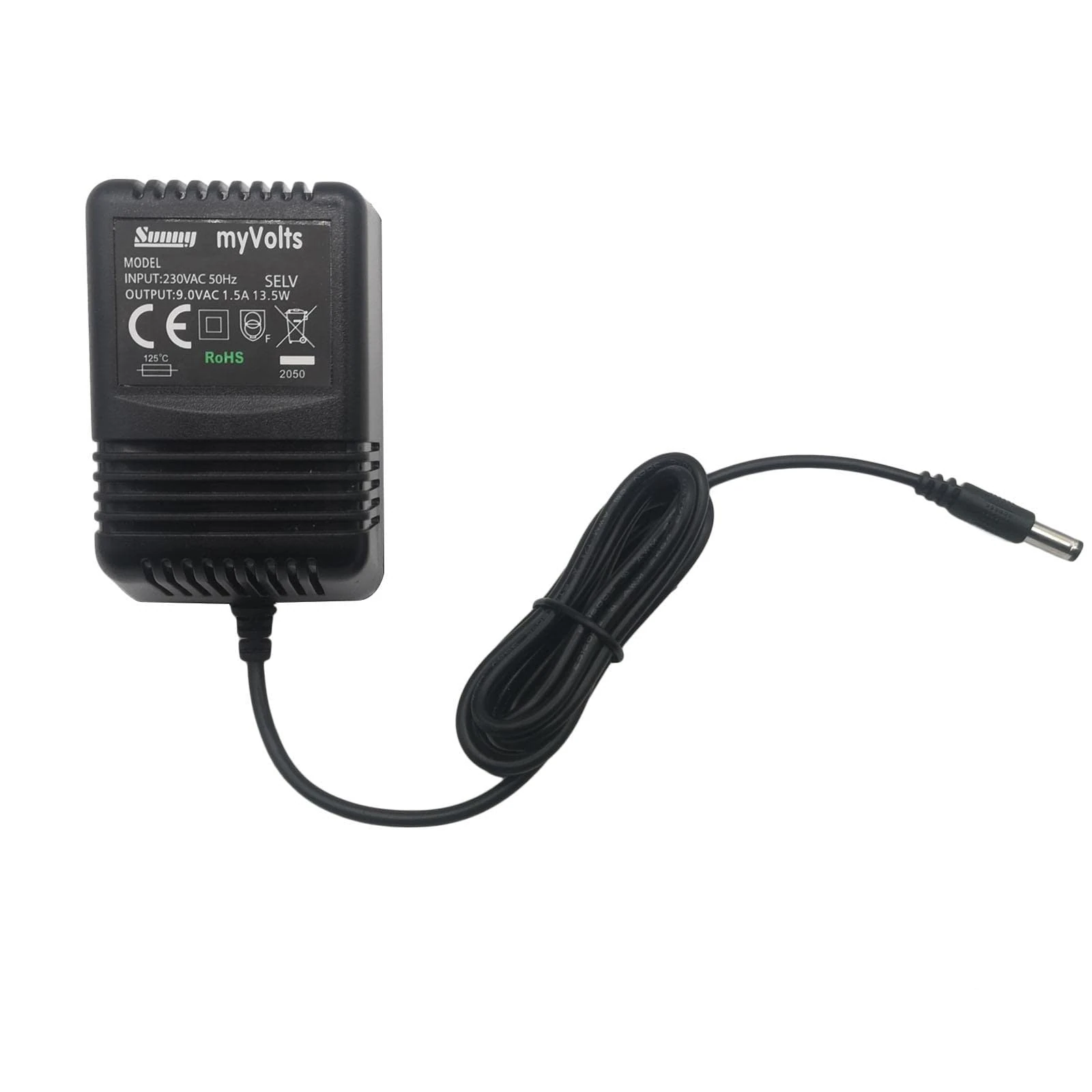 MyVolts 9V power supply adaptor compatible with Alesis G090085A34 PSU part - UK plug