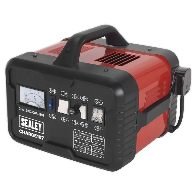 Sealey Charge107 Battery Charger 11Amp 12/24V 230V