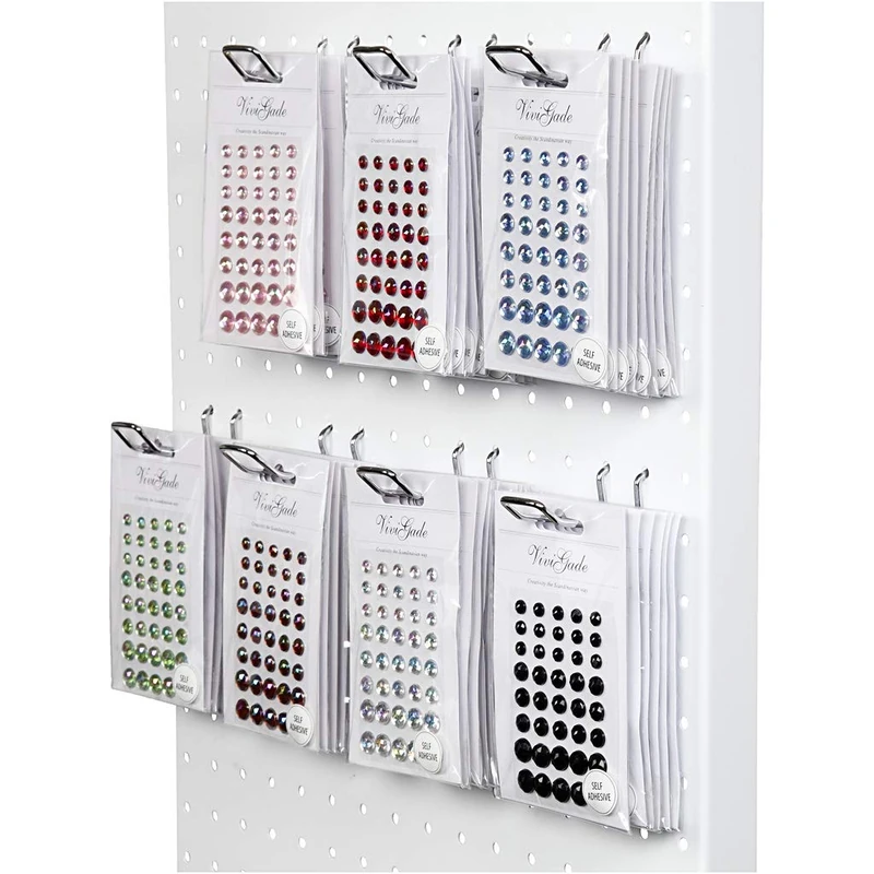 Rhinestones, 6-10 mm, 7x10packs - Image 1