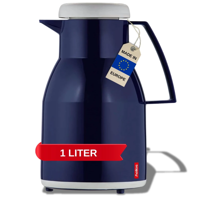 Helios Wash Vacuum Jug Blue 1 Litre