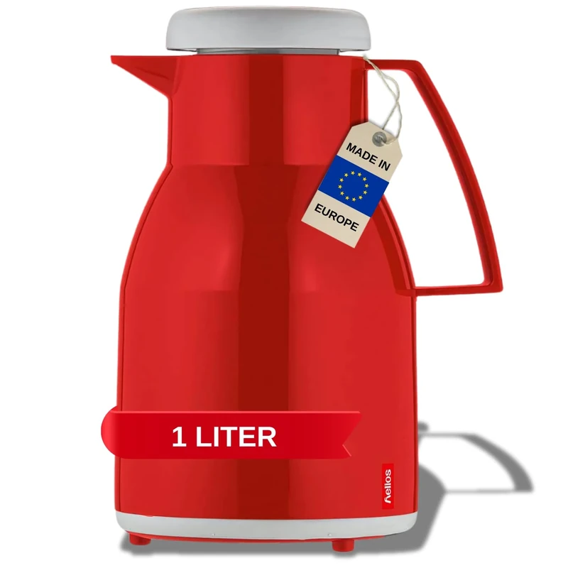 Helios Wash Vacuum Jug Red 1 Litre