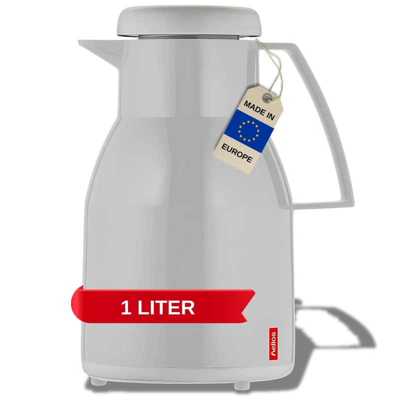 Helios Wash Vacuum Jug Grey 1 Litre