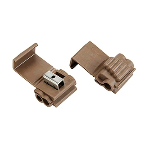 3M Scotchlok Electrical IDC 567-BIN, Brown Color, Run and Tap, Flame Retardant, UL Listed, 18-14 AWG Tap, 12-10 AWG Run, 1000/Case