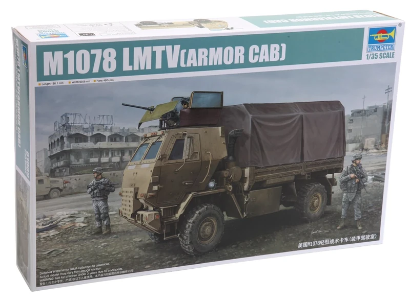 Trumpeter 1: 35 - M1078 Fmtv Cargo Truck with Armoured Cab