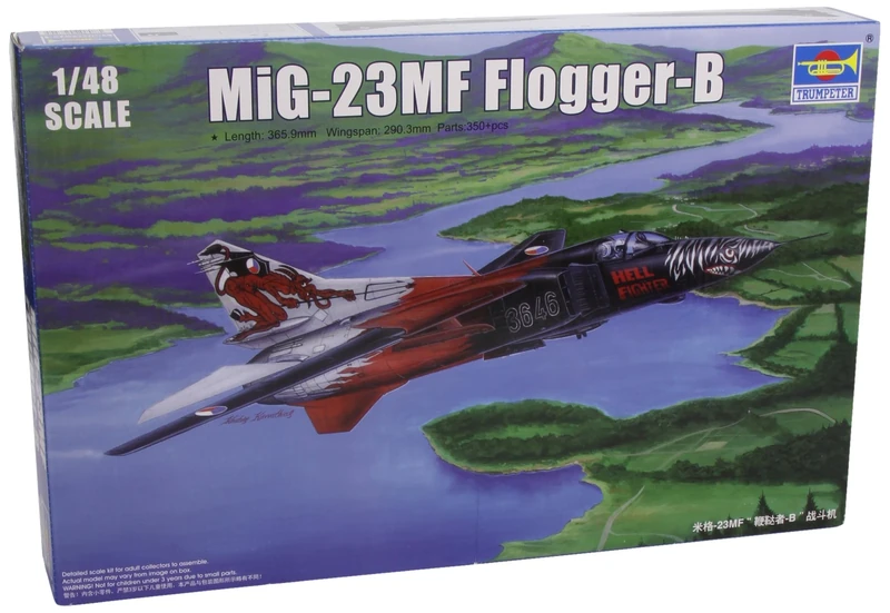 Trumpeter 1:48 - Mikoyan MiG-23MF Flogger B