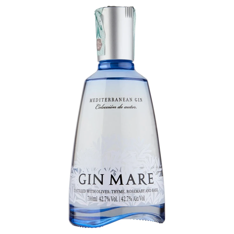 Gin Mare Mediterranean Gin, 70 cl | Super-Premium Spirit with Basil, Thyme, Rosemary & Arbequina Olive Botanicals | 42.7% ABV