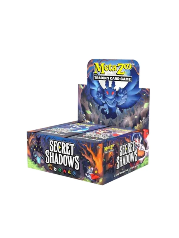 MetaZoo Secret Shadows Booster Display - Trading Card Game - Image 1