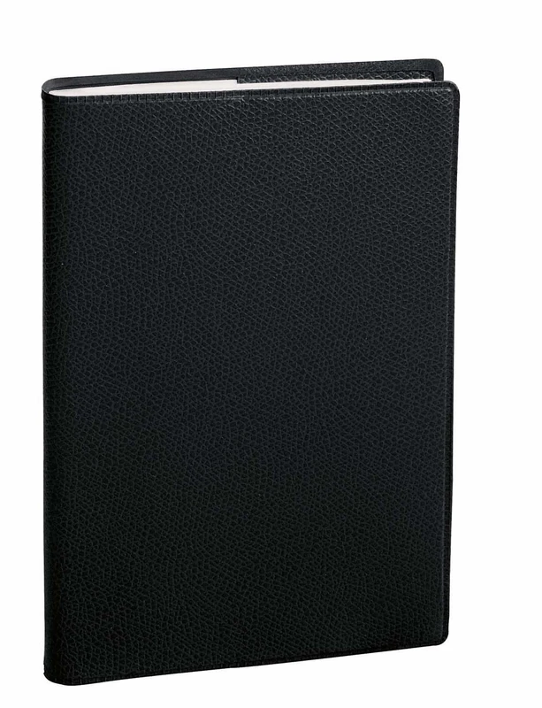 Quo Vadis Impala 024088Q Weekly Diary Planner A4 Format 21 x 29.7 cm, Black