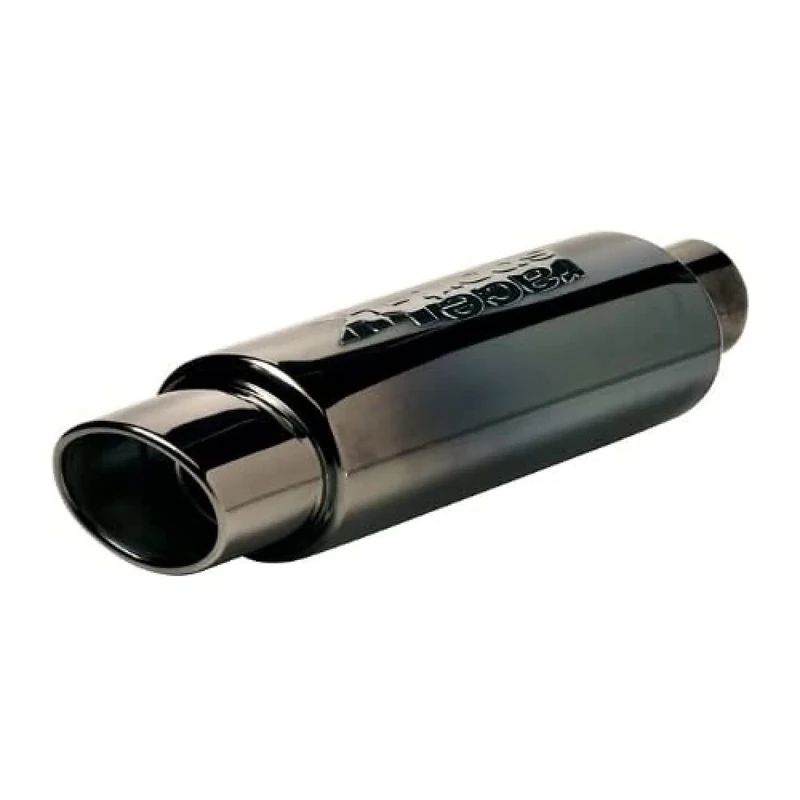 SUMEX PAN8500 Stainless Steel Oval Gun Metal Exhaust Tip 440 x 61 mm