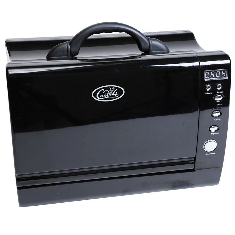 Camp 4 70440 Microwave 12 V / 230 V Black - Image 1