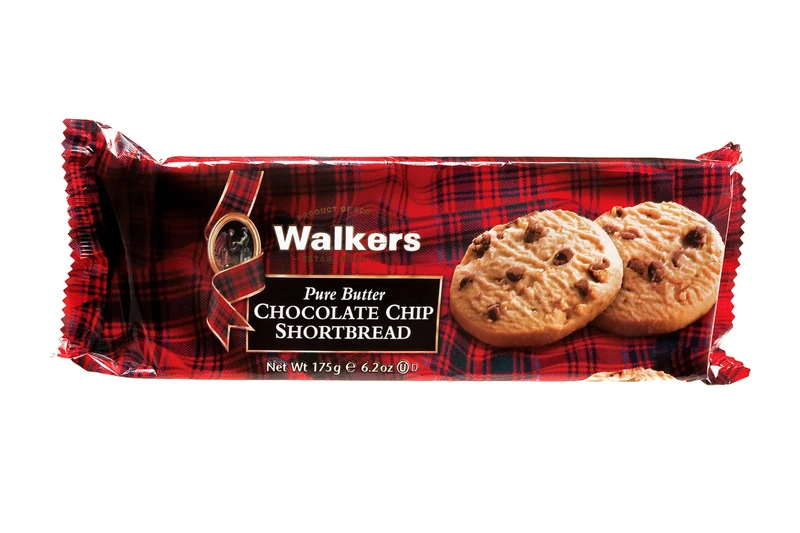 Walkers Shortbread Chocolate Chip - 175g (Pack of 12)