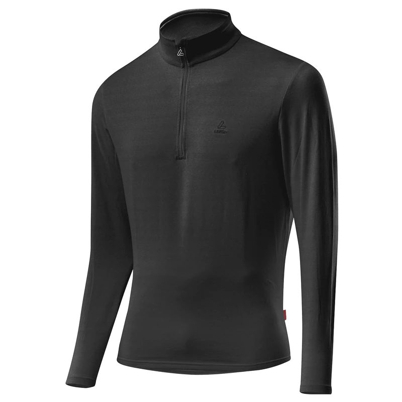LÖFFLER Löffler Transtex Basic CF Men's Sweatshirt, Men, Pulli Transtex Basic Cf, black, 58