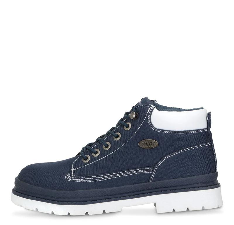 Lugz Men's Drifter Ripstop Fashion Boot, Navy/White, 10.5 UK