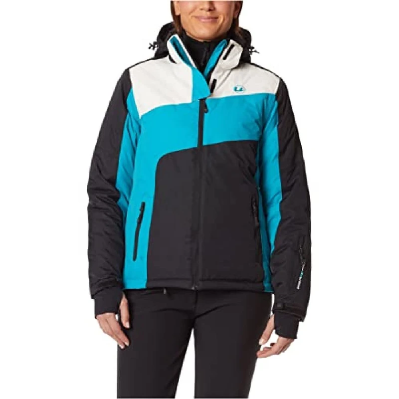 Ultrasport Women's Ski Jacket Kitzbuhel with Ultraflow 10.000 - Black, Large - Image 1