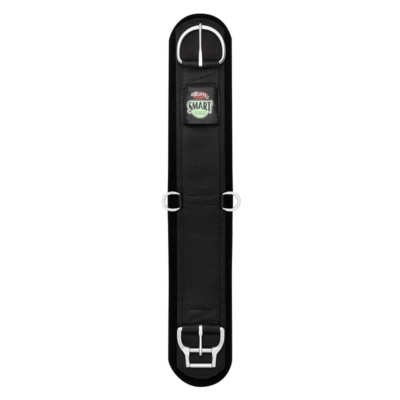 Weaver Leather Neoprene Straight Smart Cinch, Black, 36"