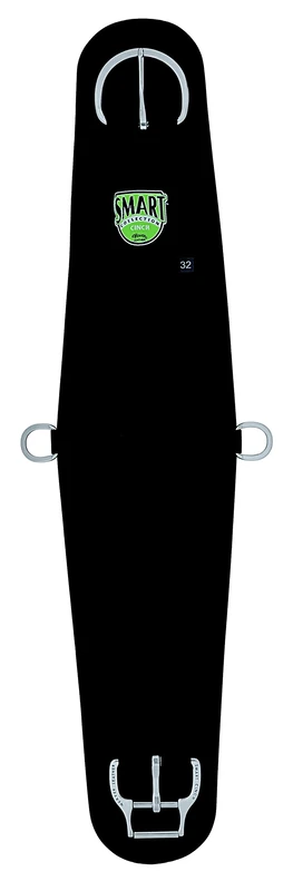 Weaver Leather Neoprene Roper Smart Cinch, Black, 30"