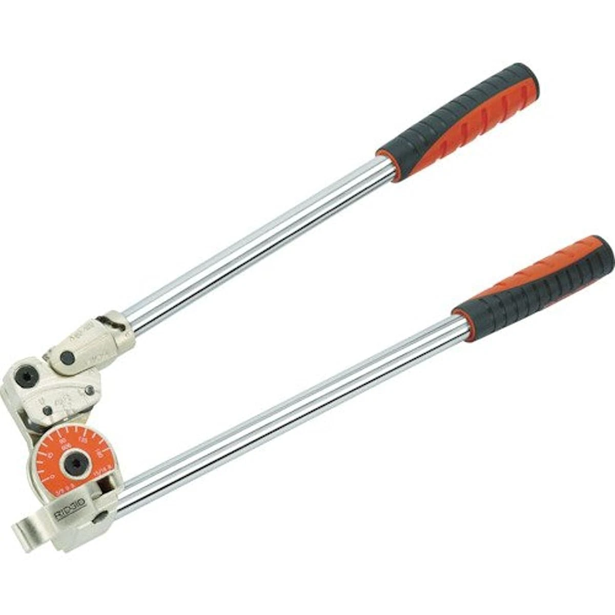 RIDGID 38033 Model 604 Heavy-Duty Instrument Bender, 1/4-inch Tubing Bender for Bends Up to 180 Degrees, Pipe Bender,Silver