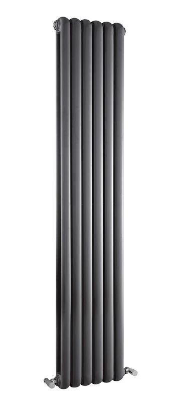 Nuie Hudson Reed Salvia Anthracite Double Panel Radiator 1800x383mm