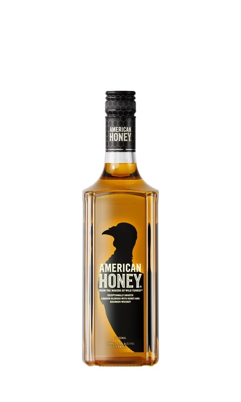 Wild Turkey American Honey Bourbon Whiskey 70 cl | 35.5% ABV | Smooth and sweet