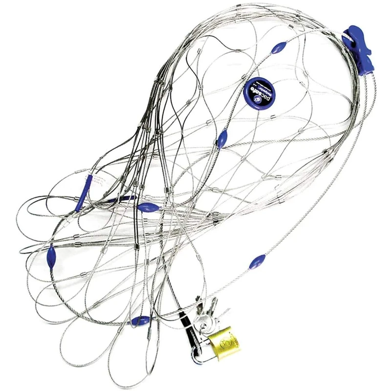 Pacsafe - Anti-Theft Backpack and Bag Protector 85 litres, Wire cage Protection System with Lock for Backpacks, Luggage net, Theft Protection, 55-85 litres