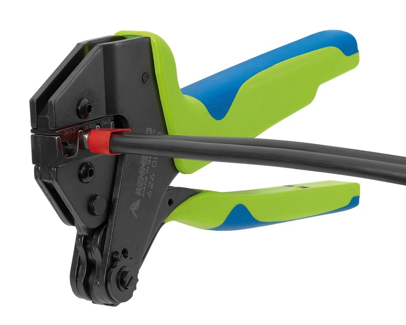 Rennsteig 624 097 3 "PEW12.97" Burnished Crimping Pliers, Multi-Colour