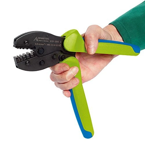Rennsteig 619 032 3 "PEW9.32" Crimping Pliers, Multi-Colour