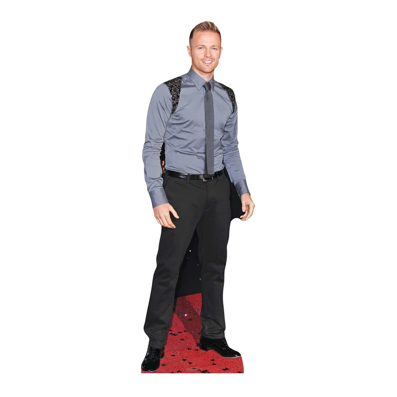 Star Cutouts SC556 Nicky Byrne Casual Lifesize Cardboard Cutout – Music Fan Display, Party Decoration & Collector Gift