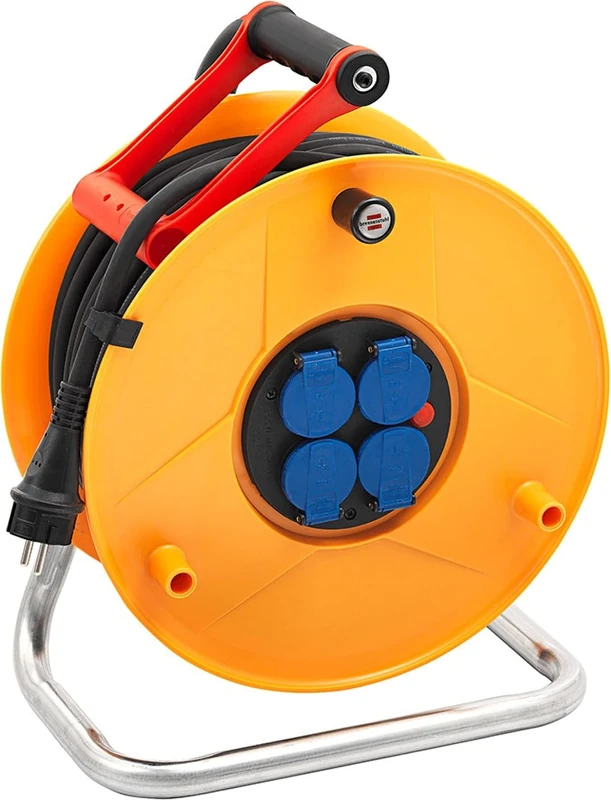 Brennenstuhl Standard Pro Cable Reel, Yellow, 1233121