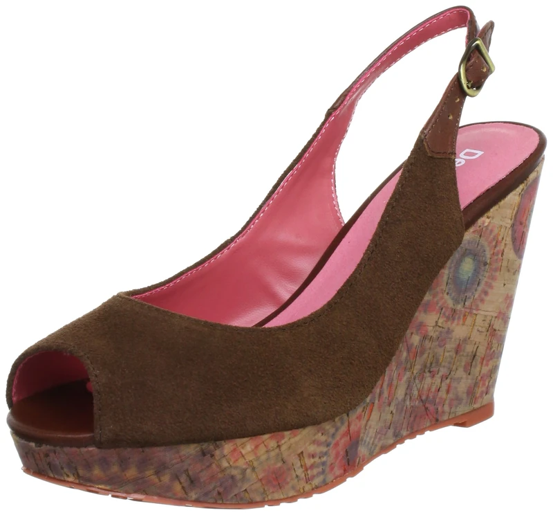 Desigual Women's Telma White Wedges 31Ps433100036 3.5 UK, 36 EU