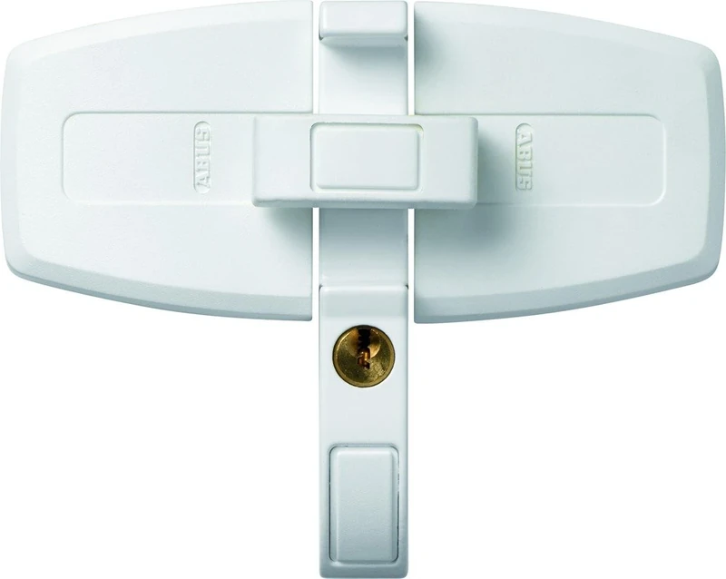 ABUS DFS95 W AL0125 317194 Window Lock for Double Wing Windows Simultaneous-Locking