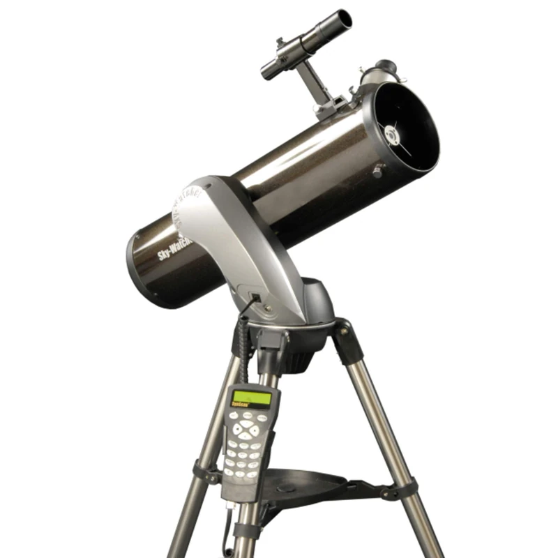Skywatcher Explorer 130P SynScan AZ GOTO (130 mm (5.1 Inches) f/650 – Computer-Controlled Newtonian Telescope with Parabolic Mirror – Black